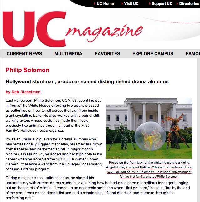 UC Magazine about Way 2 Much